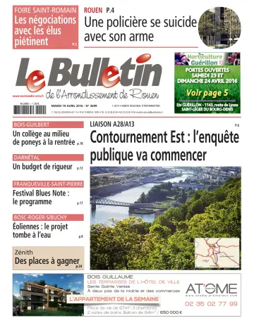 Le Bulletin de l'Arrondisement de Rouen - 19 Apr 2016