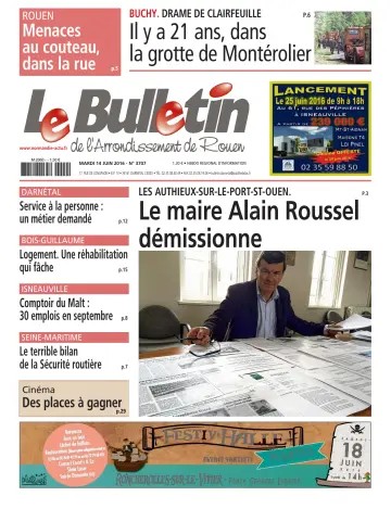 Le Bulletin de l'Arrondisement de Rouen - 14 Jun 2016
