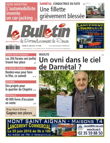 Le Bulletin de l'Arrondisement de Rouen - 21 Jun 2016