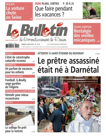 Le Bulletin de l'Arrondisement de Rouen - 2 Aug 2016