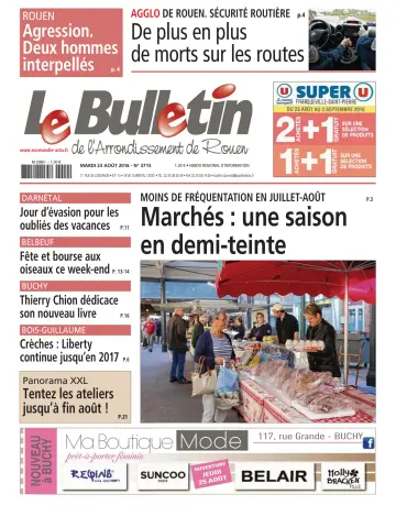 Le Bulletin de l'Arrondisement de Rouen - 23 Aug 2016