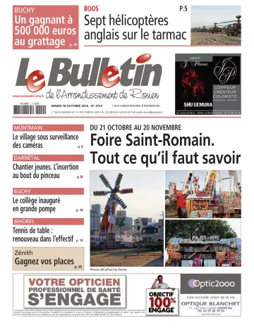 Le Bulletin de l'Arrondisement de Rouen - 18 Oct 2016