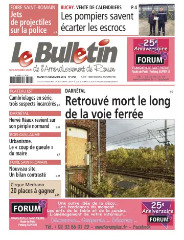Le Bulletin de l'Arrondisement de Rouen - 15 Nov 2016