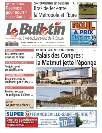 Le Bulletin de l'Arrondisement de Rouen - 22 Nov 2016
