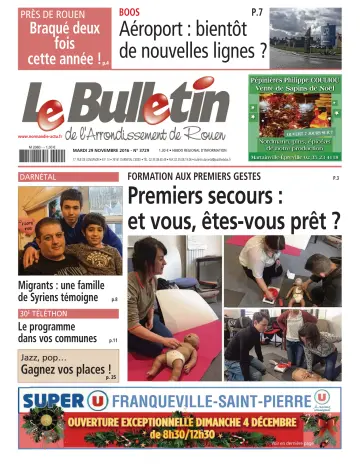 Le Bulletin de l'Arrondisement de Rouen - 29 Nov 2016