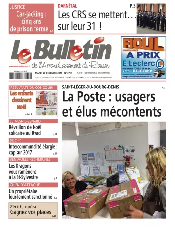 Le Bulletin de l'Arrondisement de Rouen - 20 Dec 2016