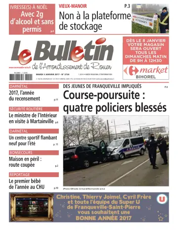 Le Bulletin de l'Arrondisement de Rouen - 3 Jan 2017