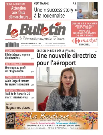 Le Bulletin de l'Arrondisement de Rouen - 14 Feb 2017