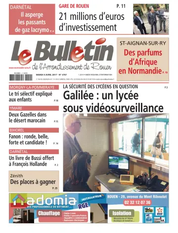 Le Bulletin de l'Arrondisement de Rouen - 4 Apr 2017