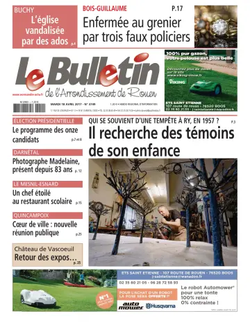 Le Bulletin de l'Arrondisement de Rouen - 18 Apr 2017