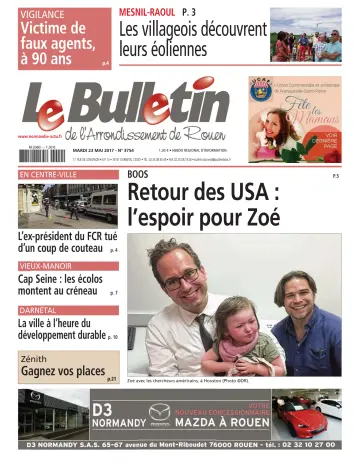Le Bulletin de l'Arrondisement de Rouen - 23 May 2017