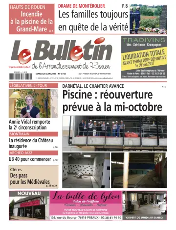 Le Bulletin de l'Arrondisement de Rouen - 20 Jun 2017
