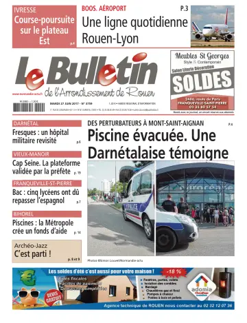 Le Bulletin de l'Arrondisement de Rouen - 27 Jun 2017