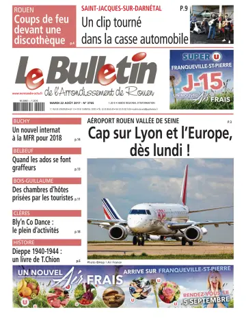 Le Bulletin de l'Arrondisement de Rouen - 22 Aug 2017