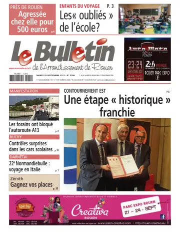 Le Bulletin de l'Arrondisement de Rouen - 19 Sep 2017