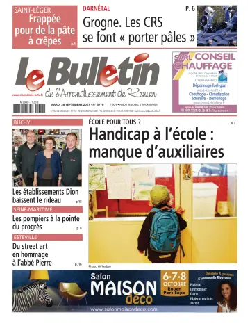 Le Bulletin de l'Arrondisement de Rouen - 26 Sep 2017