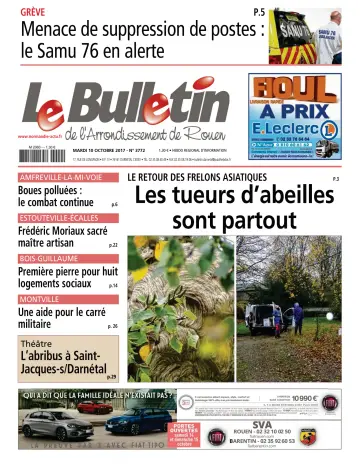 Le Bulletin de l'Arrondisement de Rouen - 10 Oct 2017