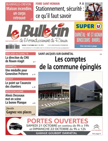 Le Bulletin de l'Arrondisement de Rouen - 17 Oct 2017