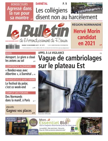 Le Bulletin de l'Arrondisement de Rouen - 14 Nov 2017