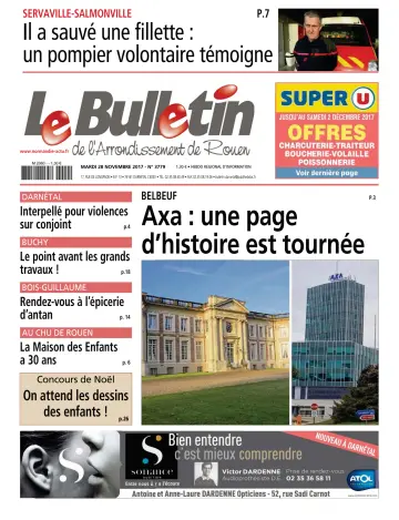 Le Bulletin de l'Arrondisement de Rouen - 28 Nov 2017