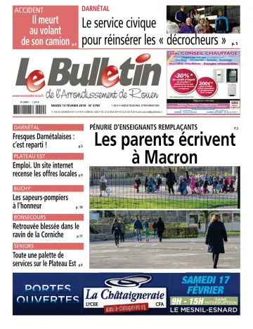 Le Bulletin de l'Arrondisement de Rouen - 13 Feb 2018