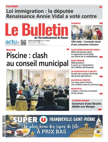 Le Bulletin de l'Arrondisement de Rouen - 26 дек. 2023