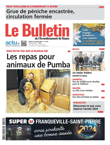 Le Bulletin de l'Arrondisement de Rouen - 02 1月 2024