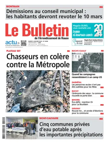 Le Bulletin de l'Arrondisement de Rouen - 09 janv. 2024