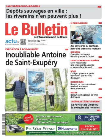 Le Bulletin de l'Arrondisement de Rouen - 09 апр. 2024