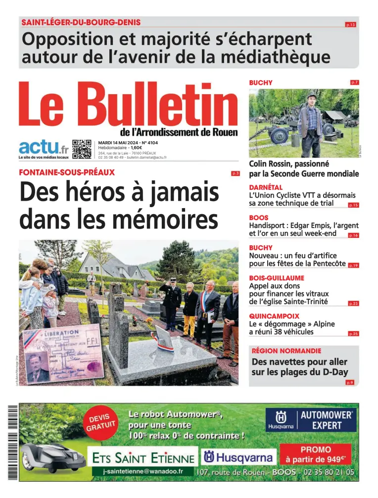 Le Bulletin de l'Arrondisement de Rouen