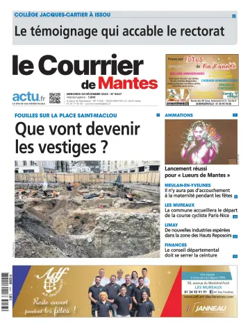 Le Courrier de Mantes - 20 12月 2023