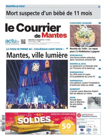 Le Courrier de Mantes - 24 янв. 2024