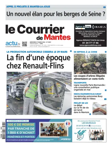 Le Courrier de Mantes - 27 三月 2024