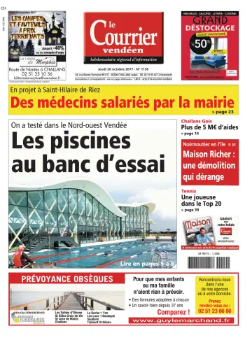 Le Courrier Vendéen - 26 Oct 2017
