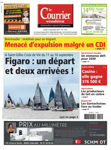 Le Courrier Vendéen - 2 Nov 2017