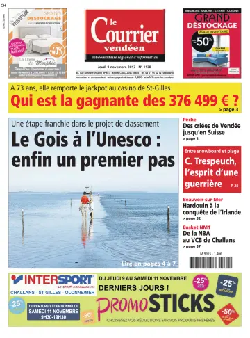 Le Courrier Vendéen - 9 Nov 2017