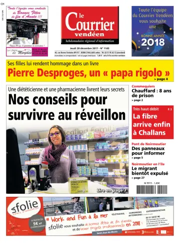 Le Courrier Vendéen - 28 Dec 2017