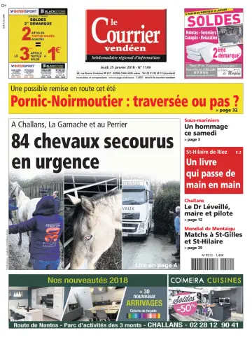Le Courrier Vendéen - 25 Jan 2018