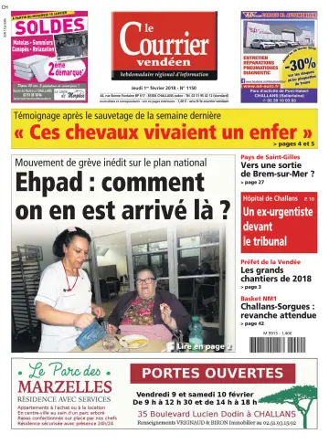 Le Courrier Vendéen - 1 Feb 2018