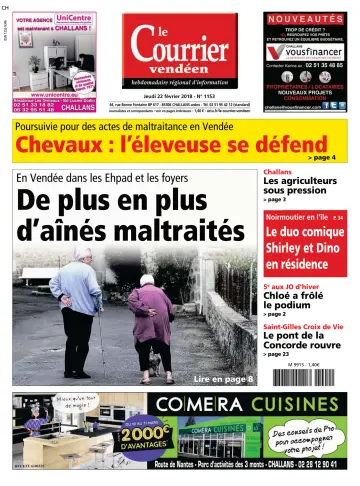 Le Courrier Vendéen - 22 Feb 2018