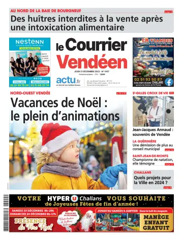 Le Courrier Vendéen - 21 12月 2023