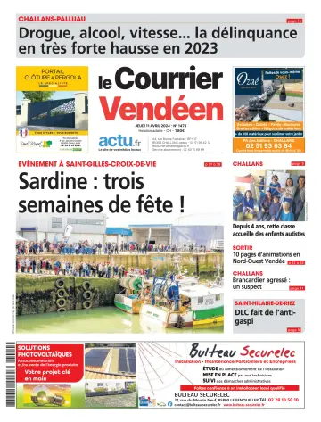 Le Courrier Vendéen - 11 Ebri 2024