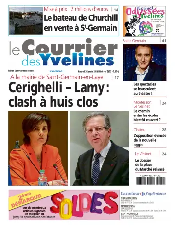 Le Courrier des Yvelines (Saint-Germain-en-Laye) - 20 Jan 2016