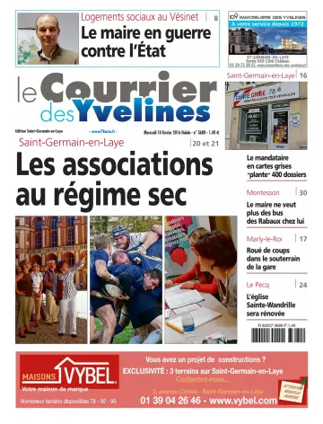 Le Courrier des Yvelines (Saint-Germain-en-Laye) - 10 фев. 2016