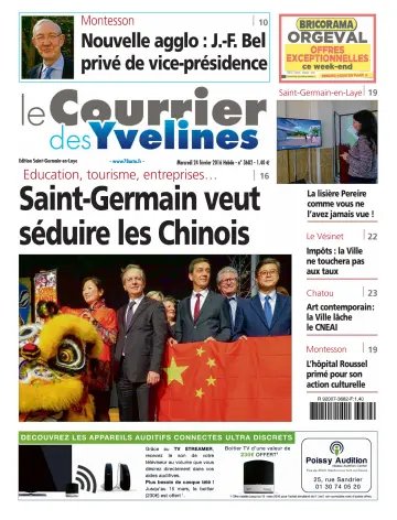 Le Courrier des Yvelines (Saint-Germain-en-Laye) - 24 Feb 2016