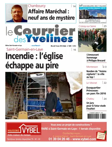 Le Courrier des Yvelines (Saint-Germain-en-Laye) - 16 мар. 2016
