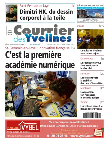 Le Courrier des Yvelines (Saint-Germain-en-Laye) - 06 апр. 2016