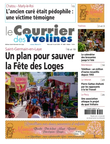 Le Courrier des Yvelines (Saint-Germain-en-Laye) - 13 Apr 2016