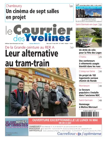 Le Courrier des Yvelines (Saint-Germain-en-Laye) - 11 May 2016
