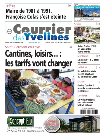 Le Courrier des Yvelines (Saint-Germain-en-Laye) - 1 Jun 2016